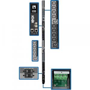 Tripp PDU3XEVSRHWB 28.8kw 3-phase Switched Pdu, Lx Platform Interface,