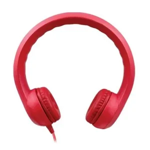 Hamiltonbuhl FLEX-PHONES, FOAM HEADPHONES, RED