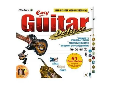 Selectsoft LXEASGUDEJ Let Easy Guitar Deluxe Get You Started On Your M