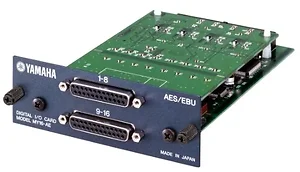 MY16AE | Yamaha 16-Channel AES/EBU Input/Output Card with