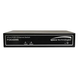 POE4SW6 | Component Specialties 6-Port Ethernet Switch for