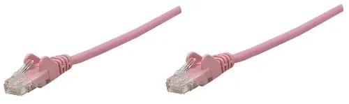 392730 | Intellinet 0.5 FT Pink Cat6 Snagless Ethernet