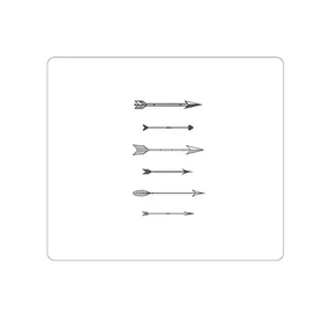 OP-MPV1WM-HIP-19 | Centon Stylish White Printed Mouse Pad