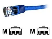 Micropac C5EM-7-BLB 7ft Blue Cat 5e Patch Cable, Molded