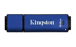 DTVP30DM/64GB | Kingston 64GB USB 3.0 Flash Drive with AES