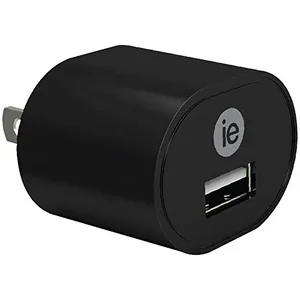 IEN-ACPUSB-BK | Mizco 1AMP USB Wall Charger - Compact &