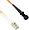 5212 | Monoprice 1 Meter Orange Fiber Optic Cable