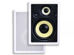 Monoprice 6816 In Wall Speakers 8 Inch Fiber 3-way (pr)