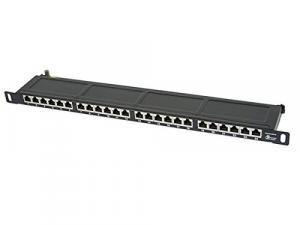 Monoprice 10038 Half-u Shielded Cat6 Patch Panel24 Ports