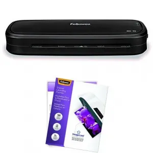 Fellowes 5737601 M5-95 Laminator With Pouch Starter Kit