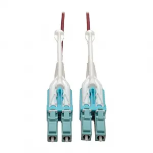 Tripp N821-05M-MG-T 5m Om4 Lc To Lc Duplex Multimode Fiber Patch Cable