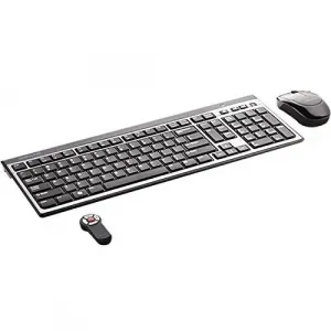 Smk VP6620 Combo 104key Wireless  Slim Keyboard Mouse  Pp Presenter