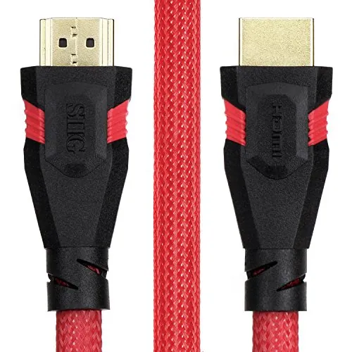 Siig LB-CH0014-S1 Premium Braided High Speed Hdmi Cable With Ethernet 