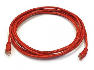 Monoprice 3441 Cat6 24awg  Cable_ 10ft Red