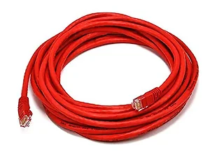 5014 | Monoprice CAT6 24AWG Ethernet Cable - 20FT - Red