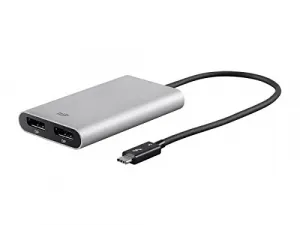 Monoprice 27404 Thunderbolt 3 Dual Displayport Output Adapter_ 4k@60hz