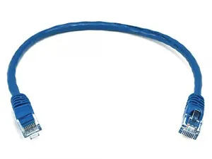 Monoprice 2113 Blue 1ft Cat6 Utp Ethernet Cable - High-speed Connectiv