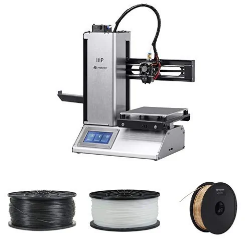 Monoprice 33012 Mp Select Mini Pro 3d Printer_ Aluminum With Auto Leve