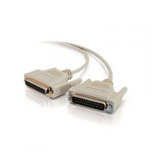 C2g 03033 25ft Db25 Male To Db25 Female Null Modem Cable -