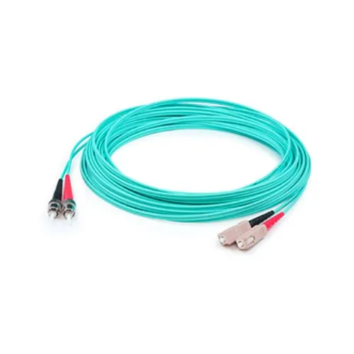 Addon ADD-ST-SC-50M5OM4 50m St To Sc Om4 Aqua Patch Cable