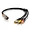 060097 | C2g RAPIDRUN 3-RCA Flying Lead Cable, 1.5FT