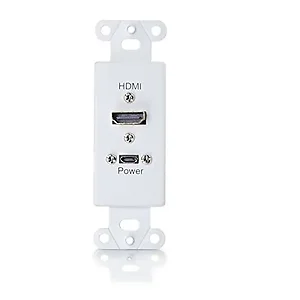 60174 | C2g RAPIDRUN OPTICAL SINGLE GANG DECORATIVE HDMI