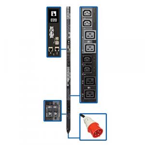 Tripp PDU3XEVSR6G32A 22.2kw 3-phase Switched Pdu - 12 C13  12 C19 Outl