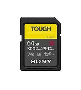SF-G64T/T1 | Sony 64GB UHS-II TOUGH SDXC Memory Card