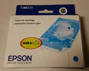 Original Epson T044220 Ink, , Cyan, 450 Pg Yield