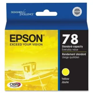 Original Epson T078420 Claria Ink Cartridge - Inkjet - Yellow - 1 Each