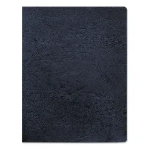 Fellowes 52136 Binding Covers Expressions Grain Navy 20