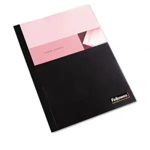 Fellowes 5222801 Thermal Presentation Covers - 14 , 60 Sheets, Black -