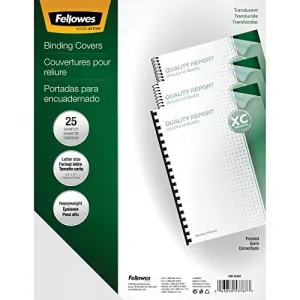 Fellowes 5224301 Futuratrade; Presentation Covers Letter, Frosted 25 P