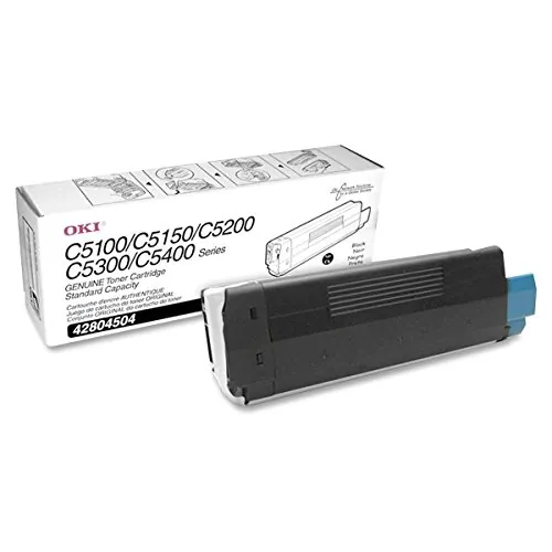 Original Okidata 42804504 Type C6 Toner Cartridge - Black - 3,000 Page