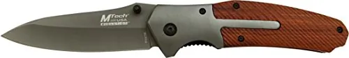 Evolution MTE-A015-WD Mtech Evolution Assisted Knife 3.5 In Plain Mte-