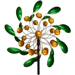 Summerfield Terrace 78-Inch Colorful Solar Windmill Garden