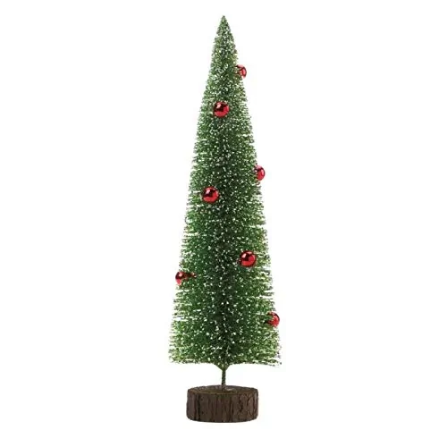 Christmas 10018688 Tall Glitter Tree With Ornaments