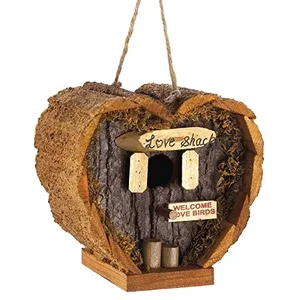 12605 | Songbird Valley Heart-Shaped Birdhouse for Lovebirds