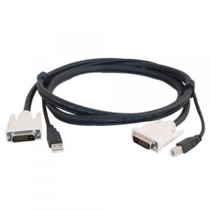 C2g CPC 14177 6ft Dviandtrade; Dual Link + Usb 2.0 Kvm Cable