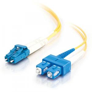 C2g 14415 1m Lc-sc 9125 Os1 Duplex Single-mode Pvc Fiber Optic Cable (