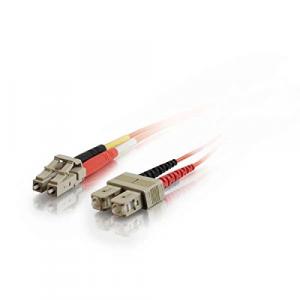 C2g 33015 2m Lc-sc 50125 Duplex Multimode Om2 Fiber Cable