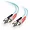 36103 | C2g 3m OM3 Multimode Fiber Optic Cable - ST to ST