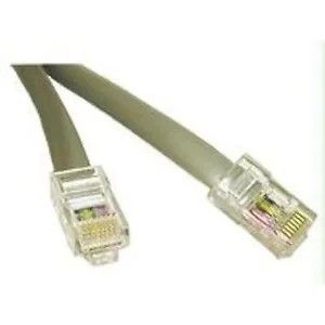 02979 | C2g 7 ft RJ-45 Crossover Cable - Silver Satin