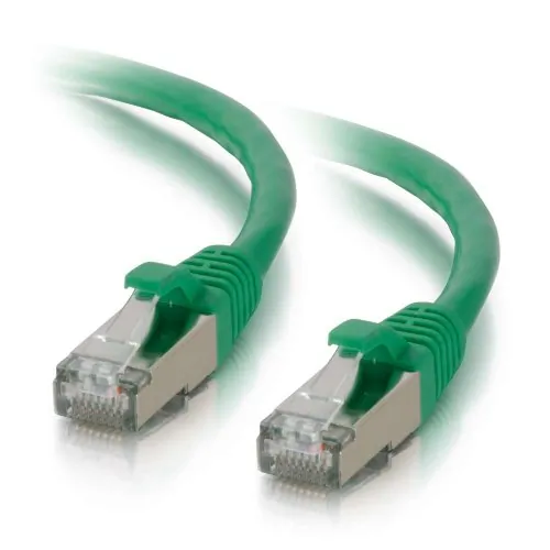 C2g 00830 6ft Cat6 Snagless Shielded Ethernet Patch Cable - Green