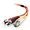 11131 | C2g 5m LC to ST OM1 Duplex Multimode Fiber Cable