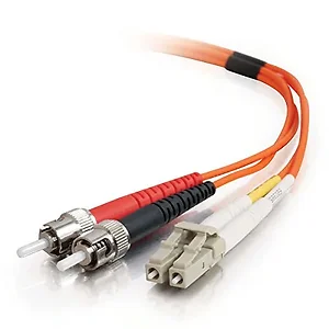 11131 | C2g 5m LC to ST OM1 Duplex Multimode Fiber Cable