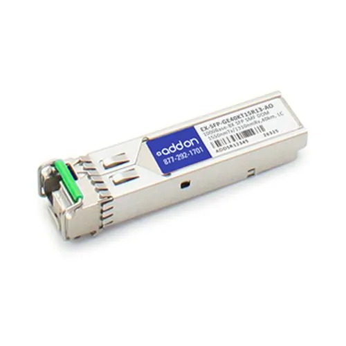 Addonics EX-SFP-GE40KT15R13AO 1000base Bx Sfp F Juniper Tx  1550nm Rx1