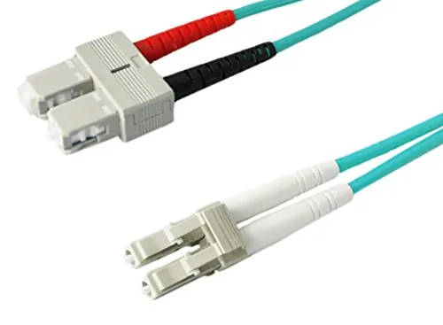 Addonics ADD-SC-LC-10M5OM3 Addon 10m Lc To Sc Om3 Aqua Patch Cable