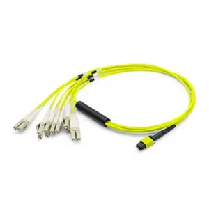 Addonics ADD-MPO-6LC30M9SMF 30m Os1 Cbl Mpo To Lc F M 12 Strand Yellow