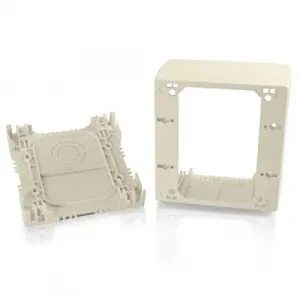 C2g 16042 Wiremold Uniduct Double Gang Extra Deep Junction Box - Ivory